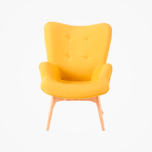 Retro Chair Yellow