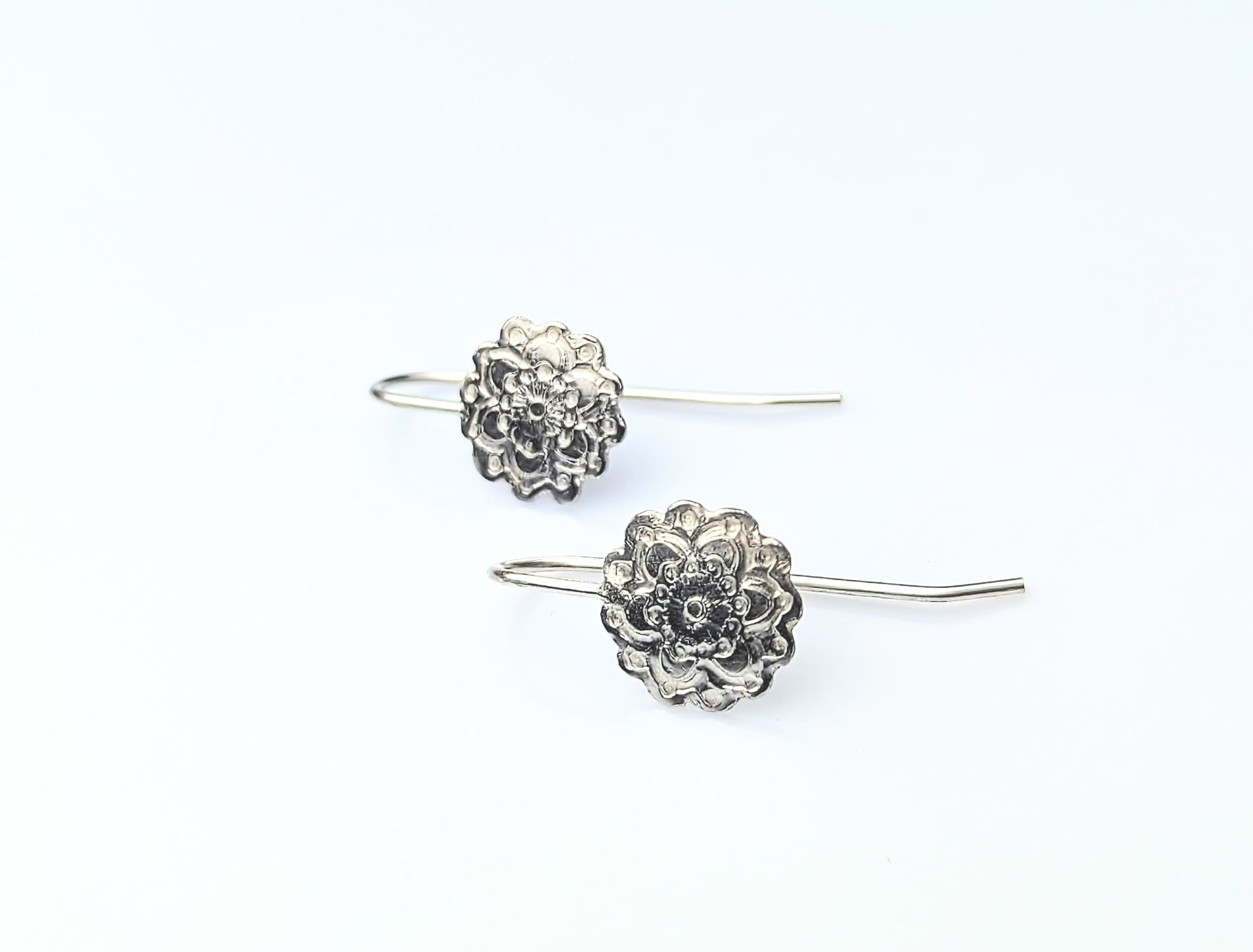 flower inspired earrings